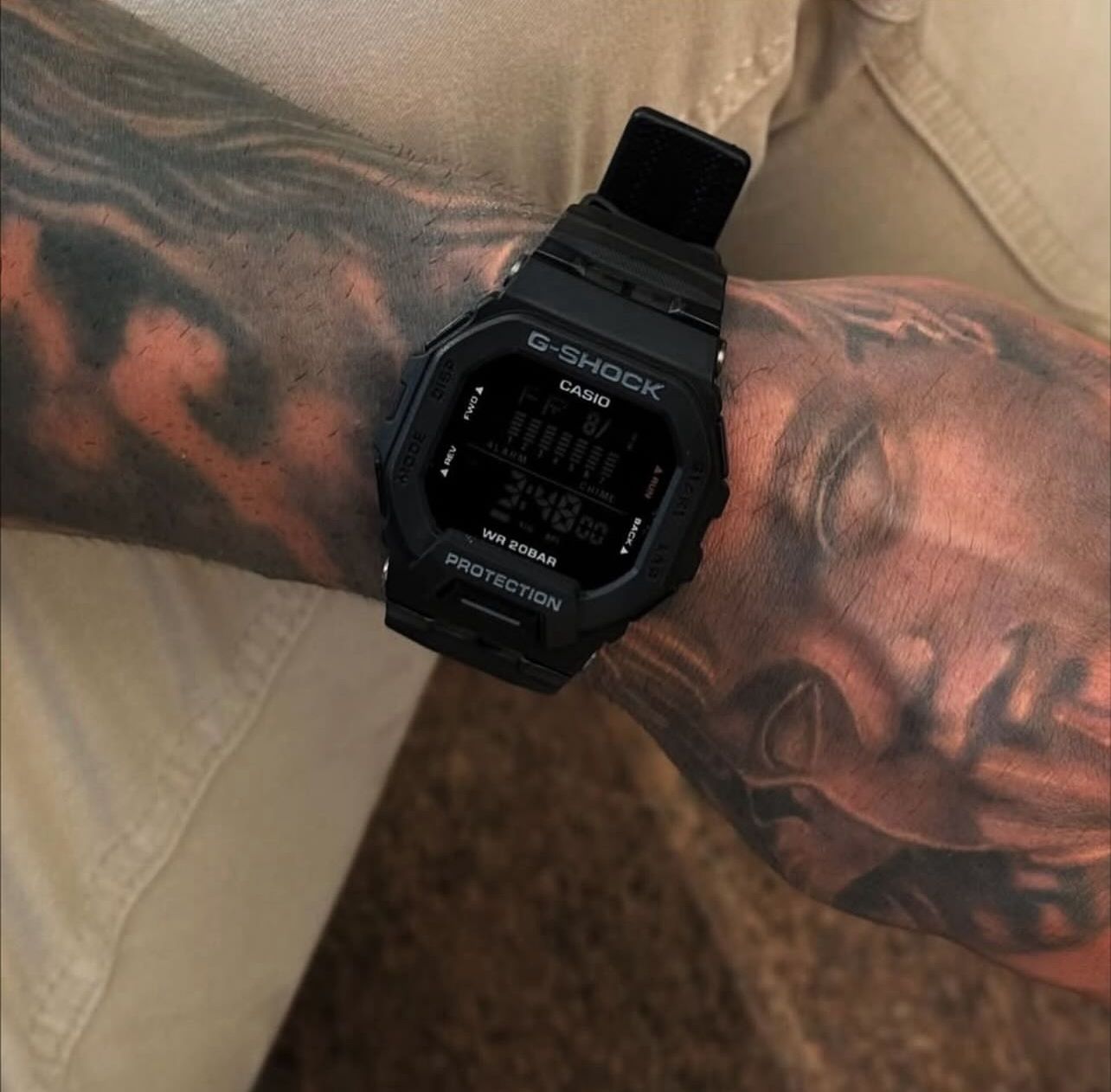G Shock Casio GBD-200 Digital Black