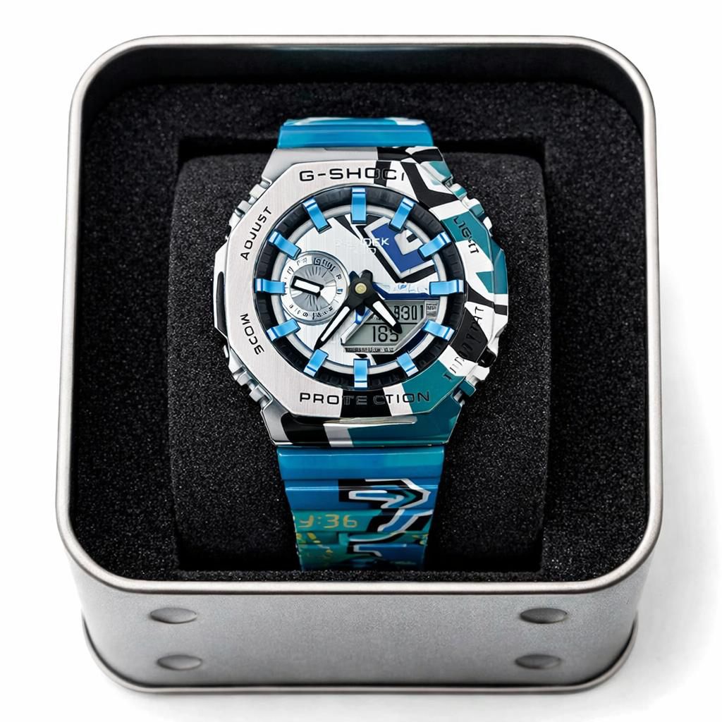 G Shock GM-2100-1A Black Metal Edition