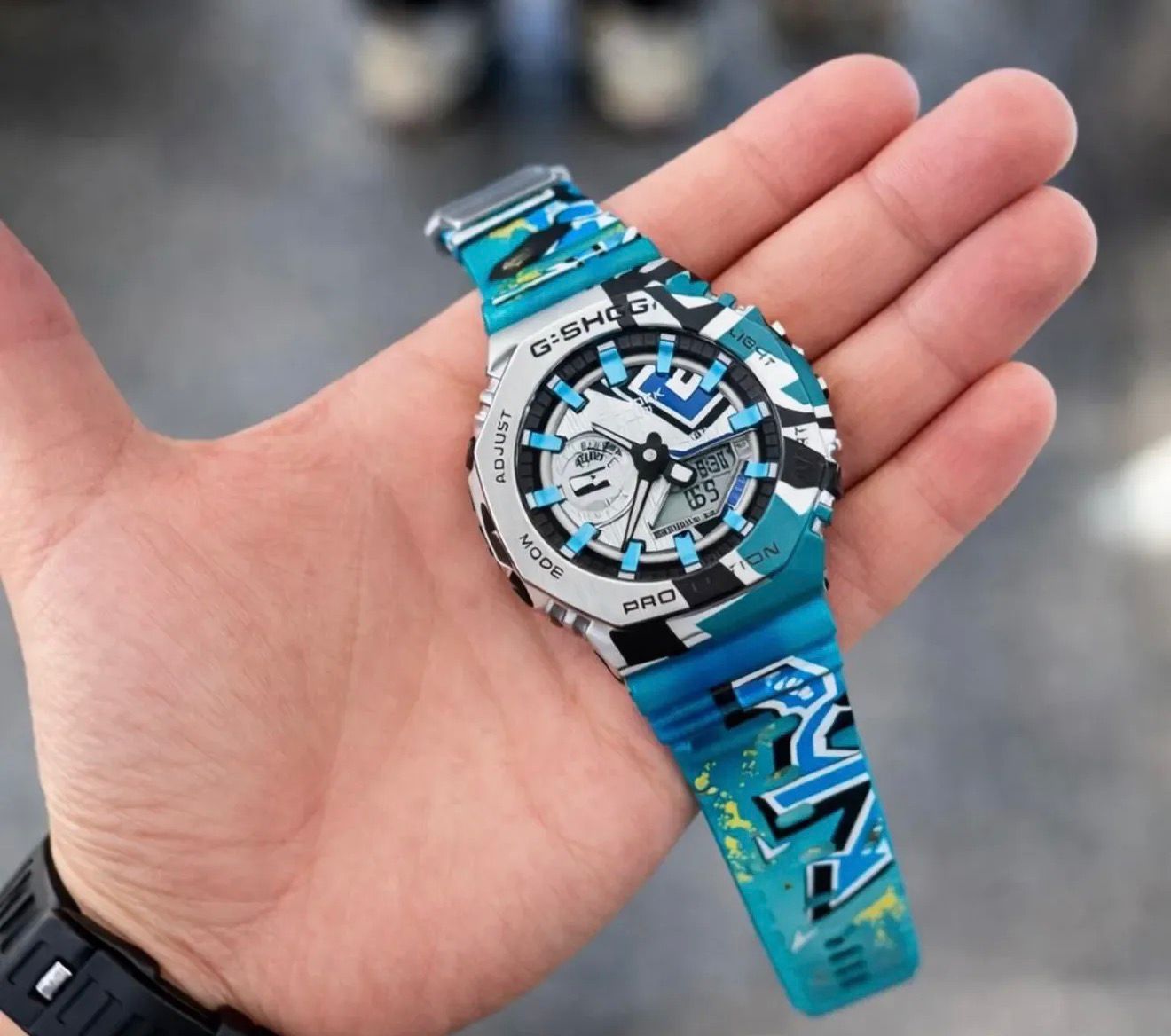 G Shock GM-2100-1A Black Metal Edition