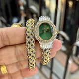 Just Cavalli Twined Green Coil Series