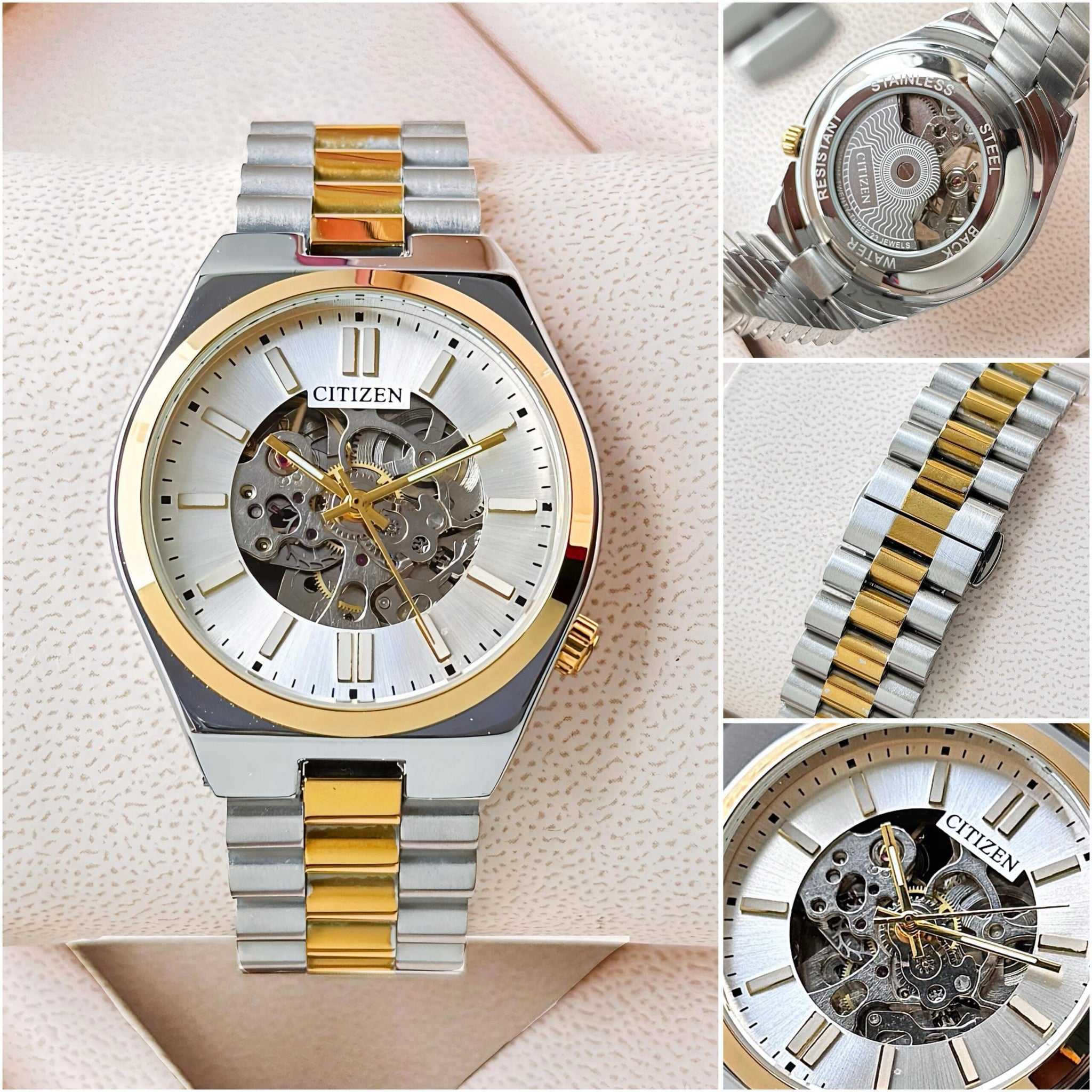 Citizen Tsuyosa Automatic White Open Heart