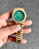 Rolex Day-Date Eisenkiesel Green Dial