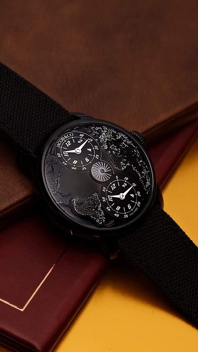 Jacob &amp; Co Luminous Map Dial