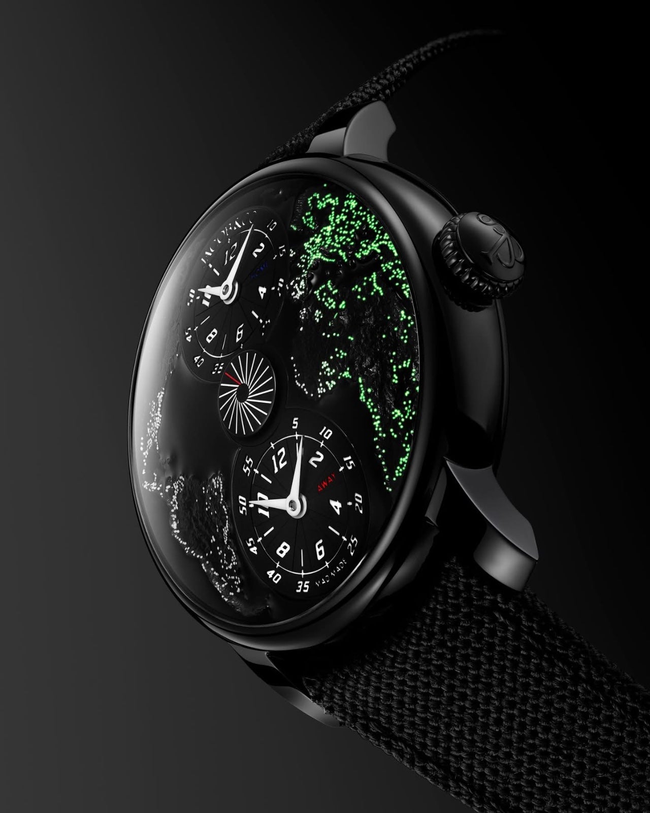 Jacob &amp; Co Luminous Map Dial