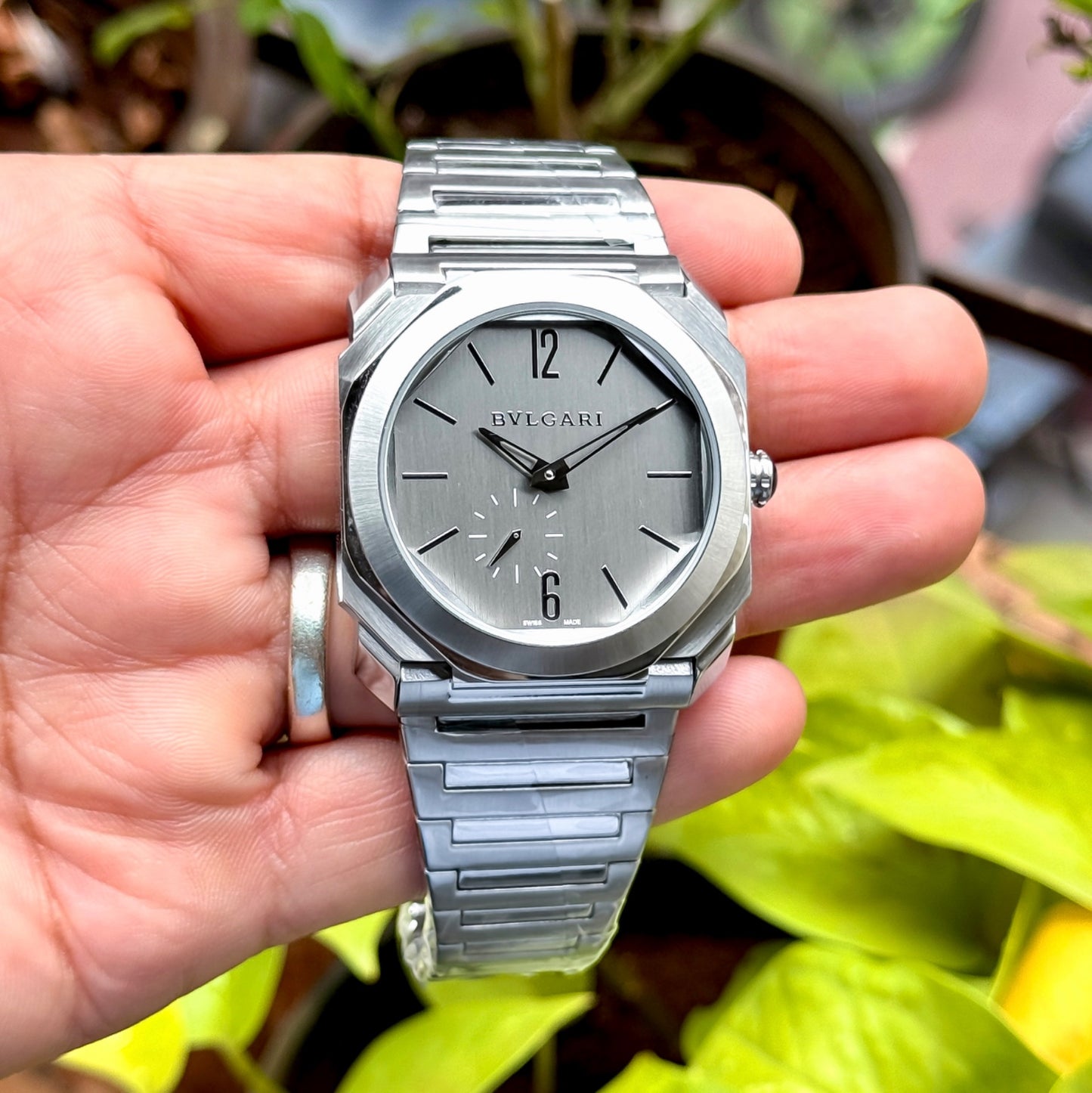 Bvlgari Octo Finissimo Sunray Grey Edition