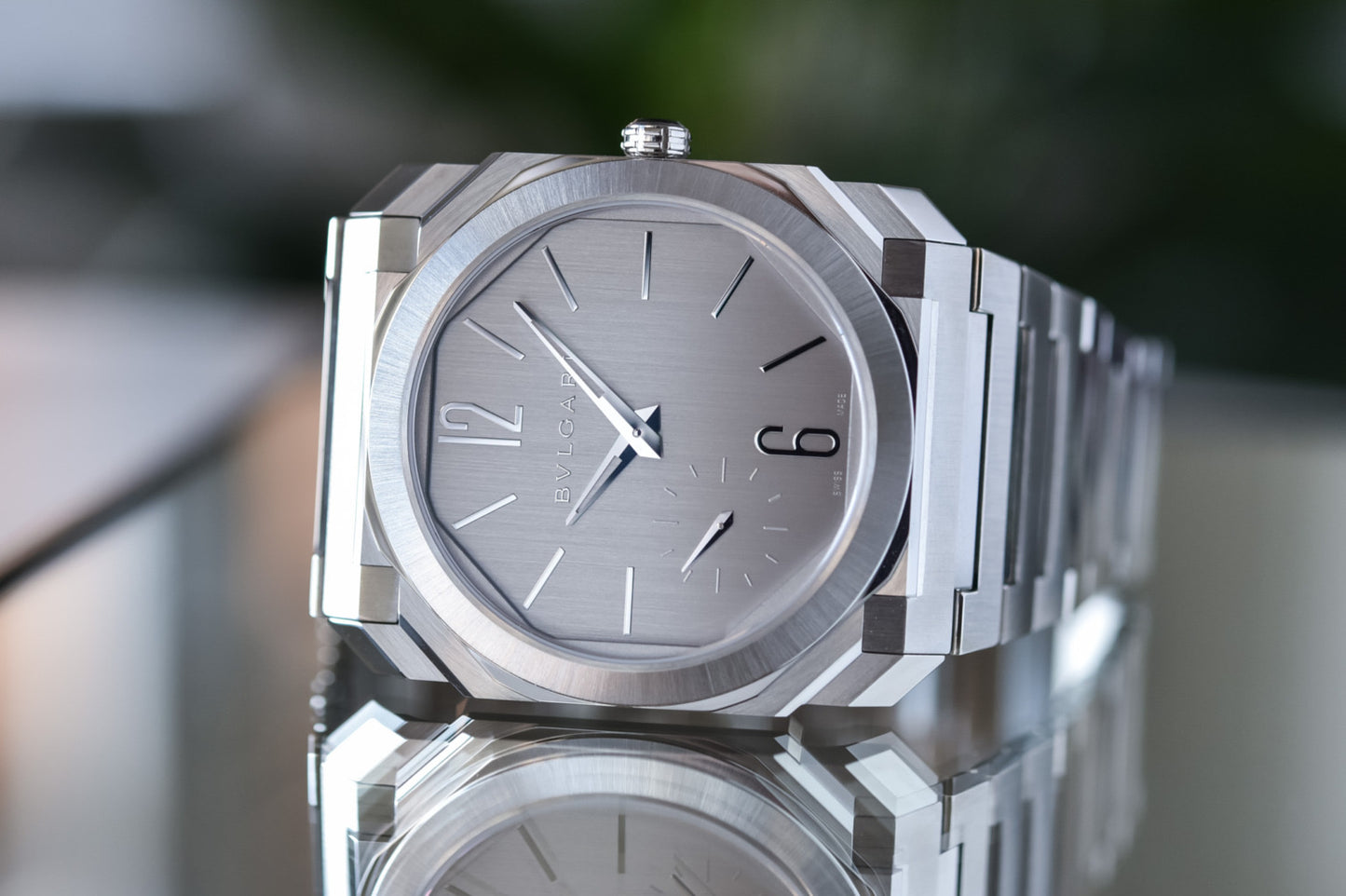 Bvlgari Octo Finissimo Sunray Grey Edition