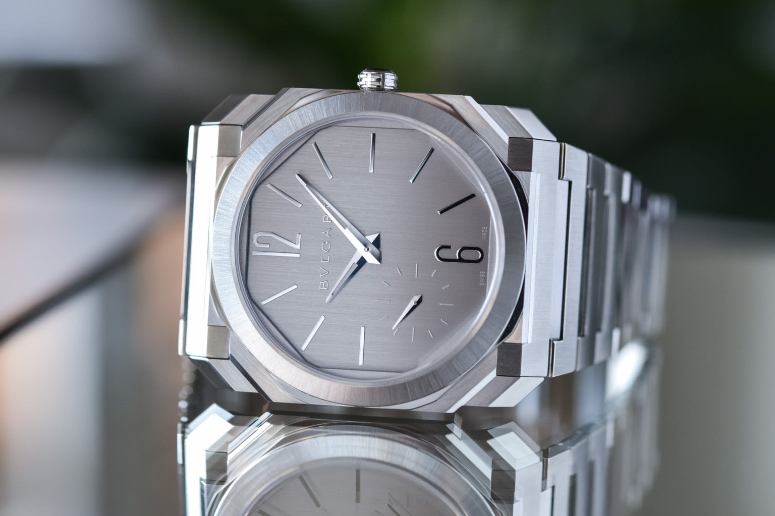 Bvlgari Octo Finissimo Sunray Grey Edition