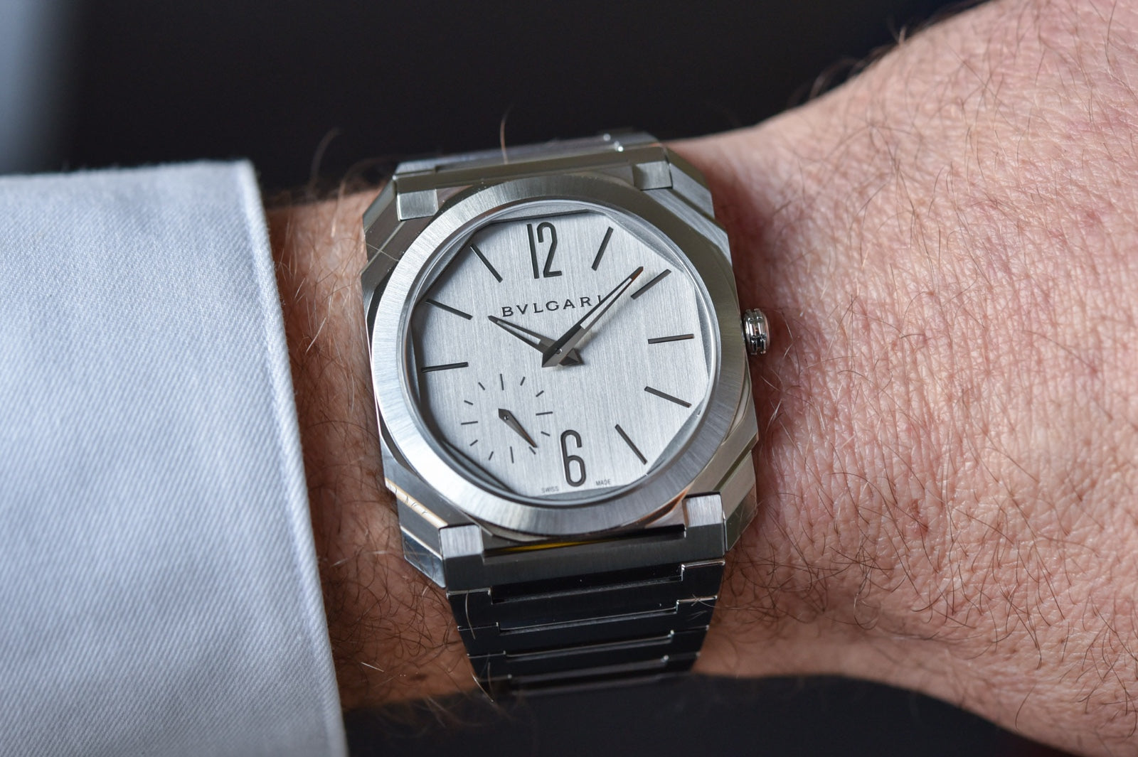 Bvlgari Octo Finissimo Sunray Grey Edition