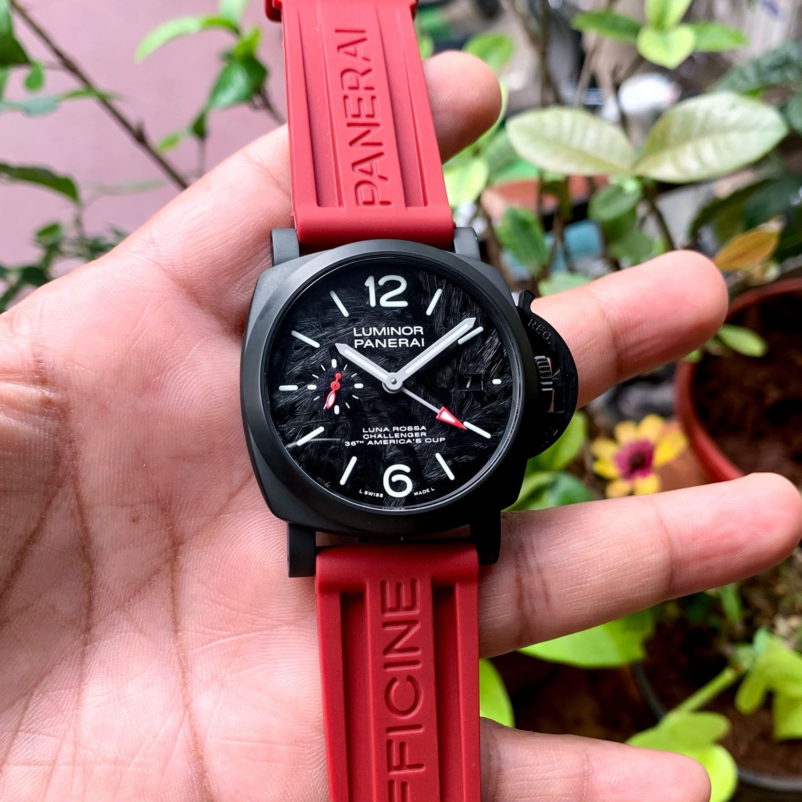 Panerai Luminor Luna Rossa Automatic Black