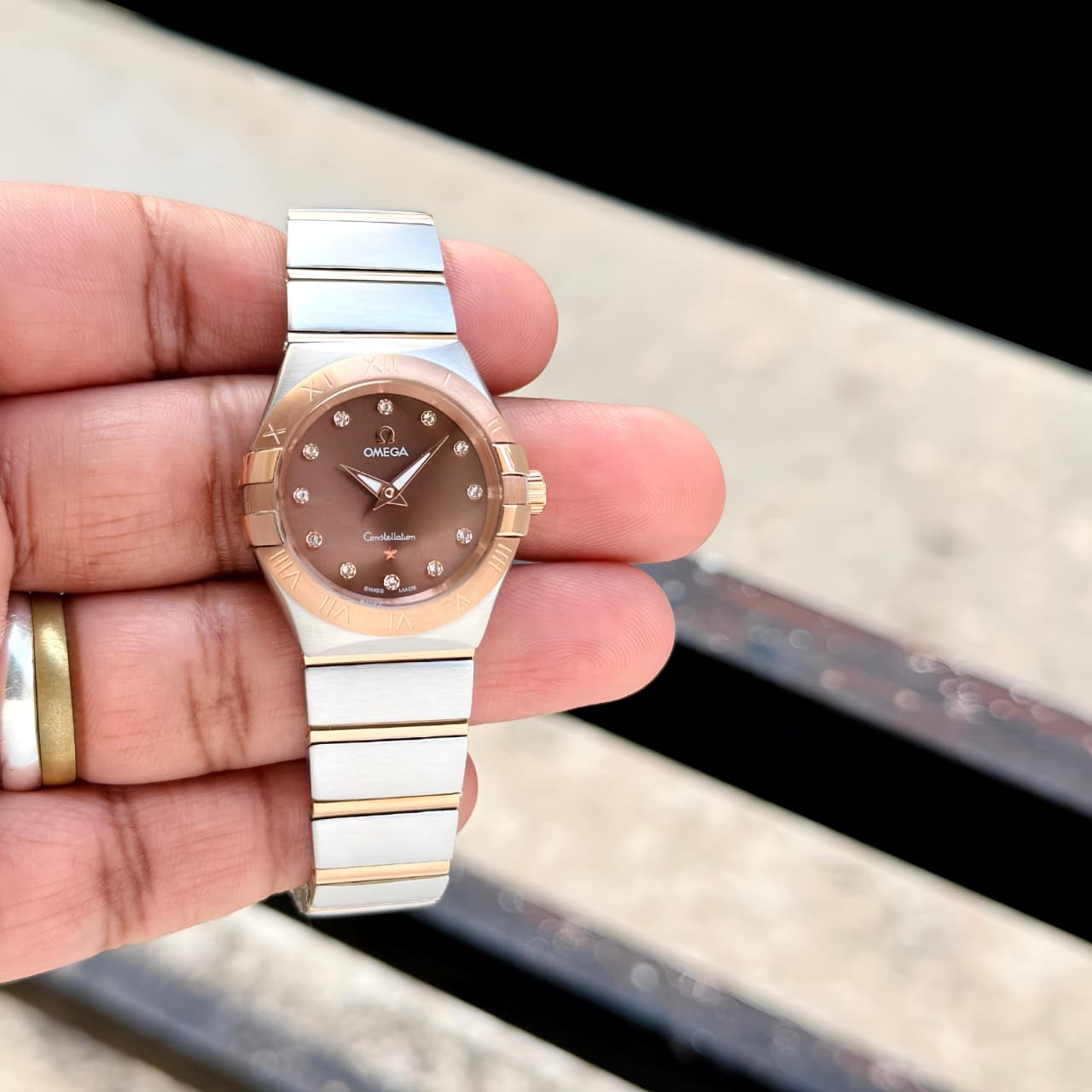 Omega Constellation Diamond Dial