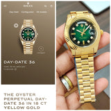 Rolex Day-Date Gold Green Dial