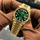 Rolex Day-Date Gold Green Dial