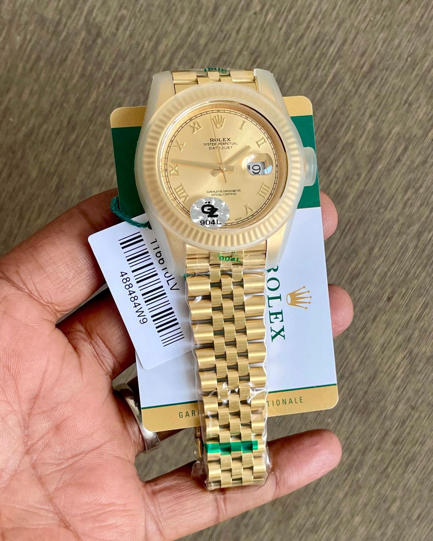 Rolex Date-Just Yellow Gold Semi ETA Edition