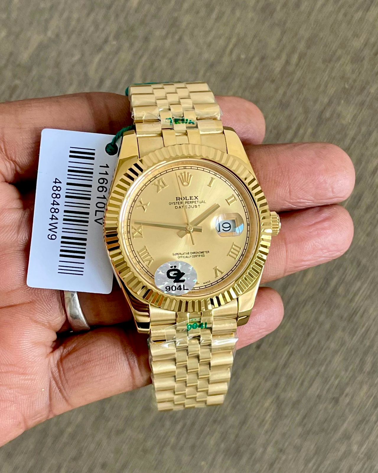 Rolex Date-Just Yellow Gold Semi ETA Edition
