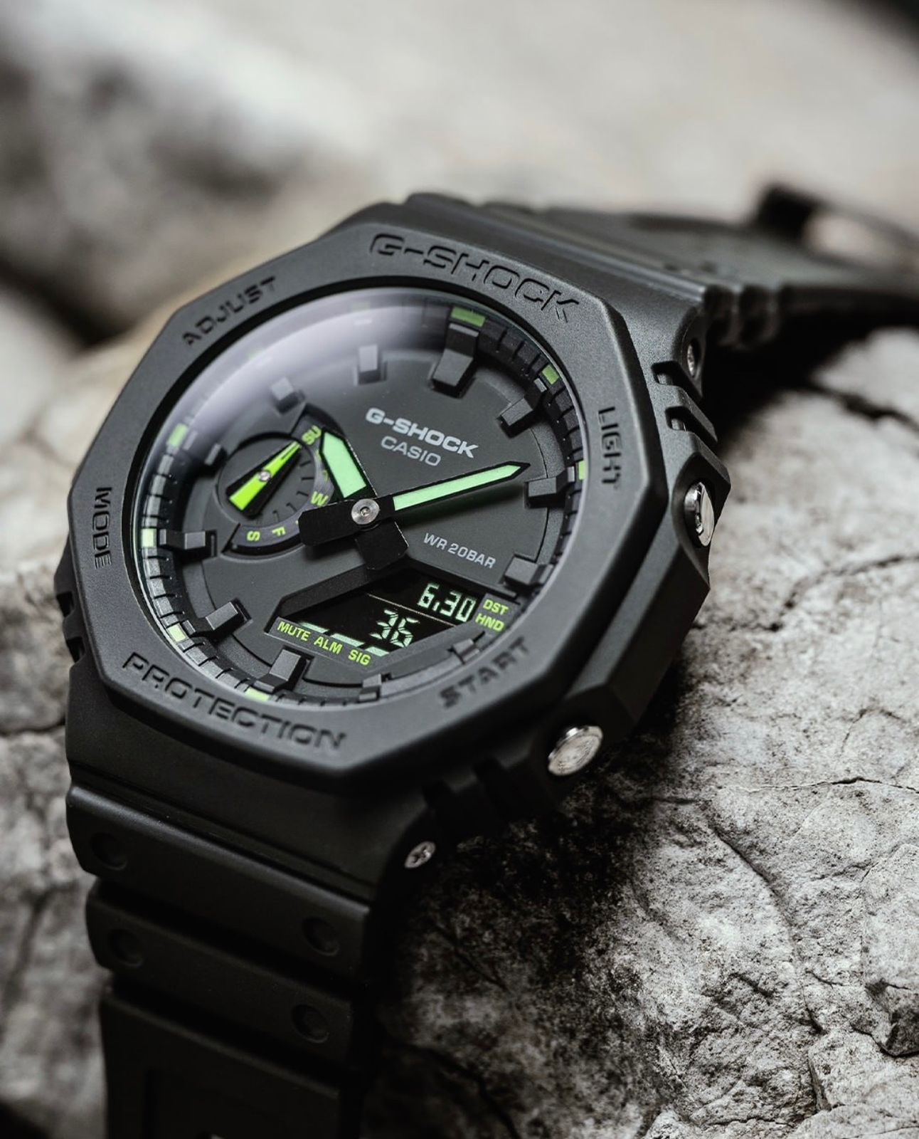 G Shock Casio GA-2100 Black