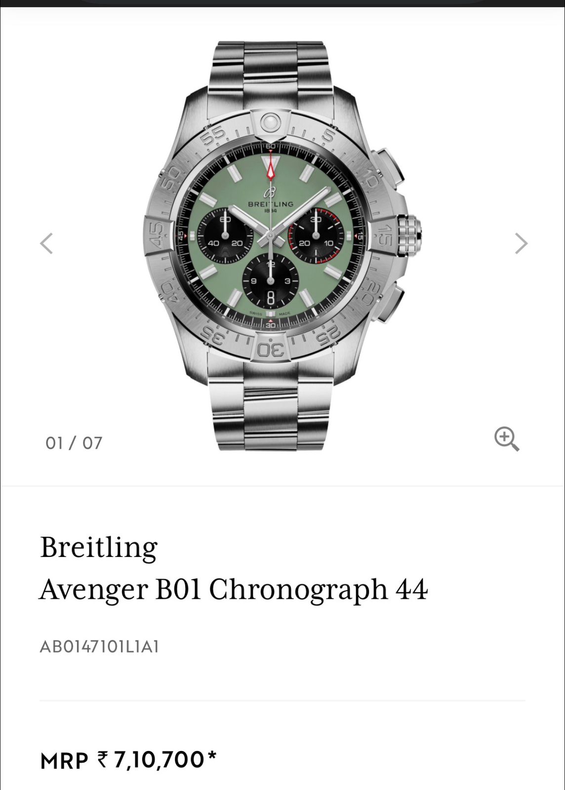 Breitling Avenger B01 Chronograph