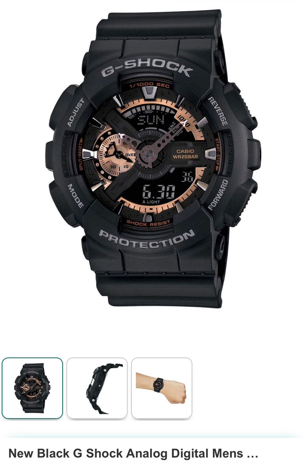 G Shock Casio GA110RG-1A