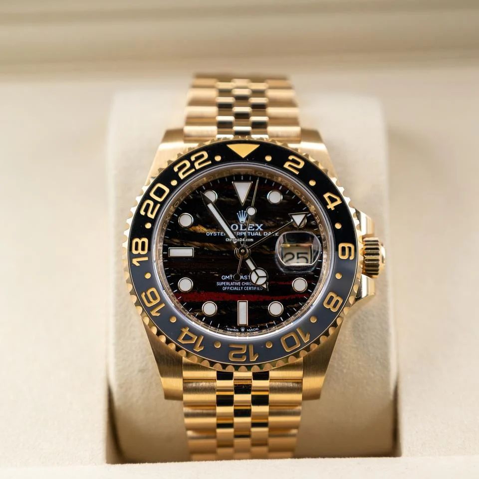 Rolex GMT II 2025 Tiger Texture Automatic