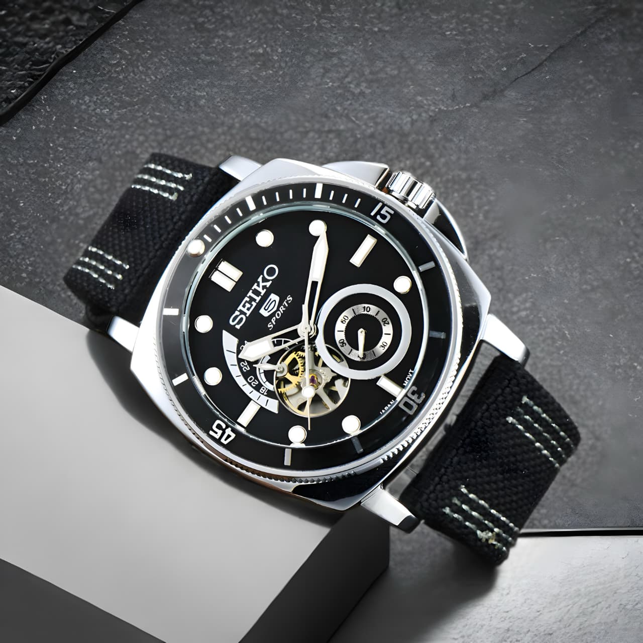 Seiko Tourbillon Automatic Black