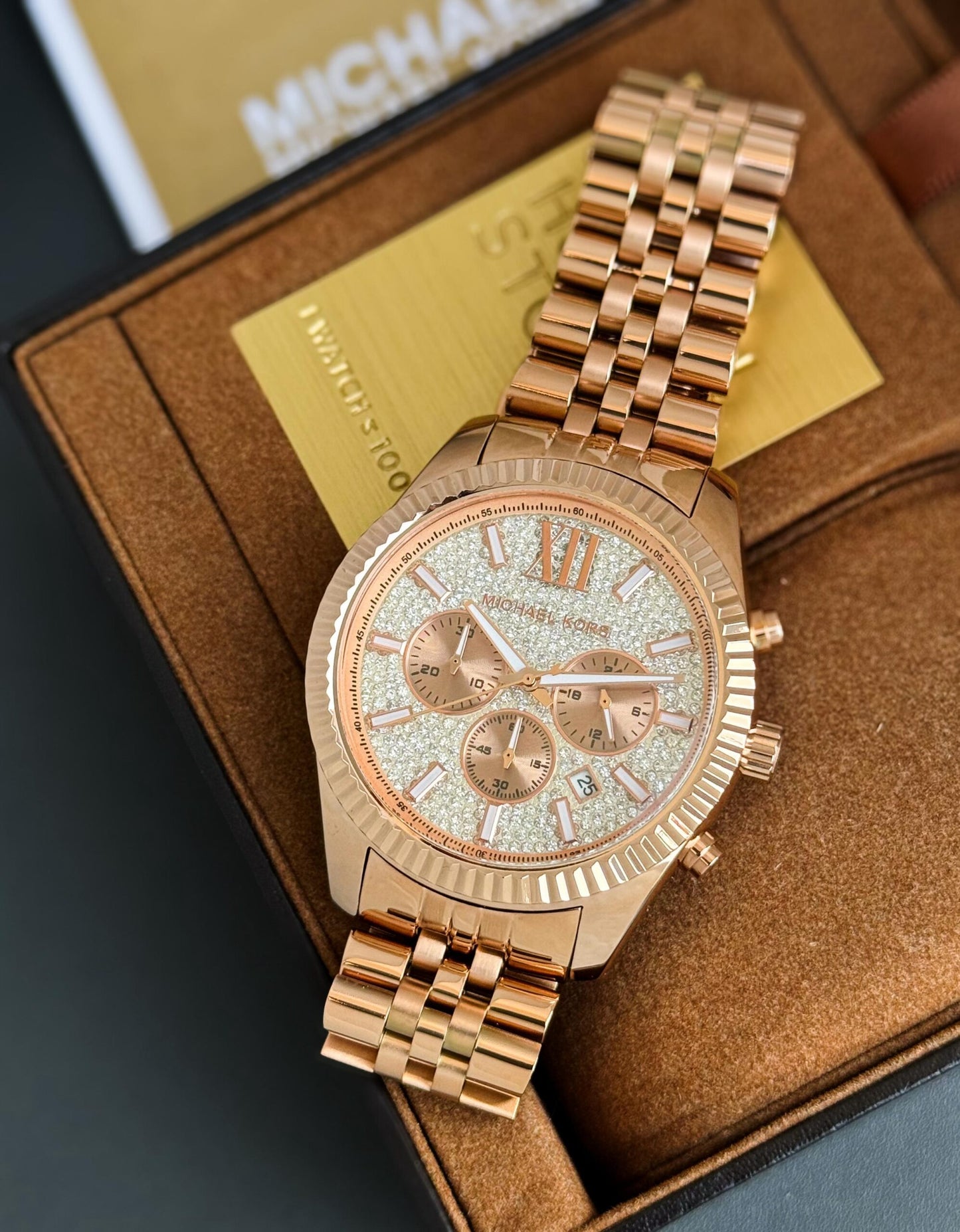 Michael Kors Classic Slim Fit Silver Edition