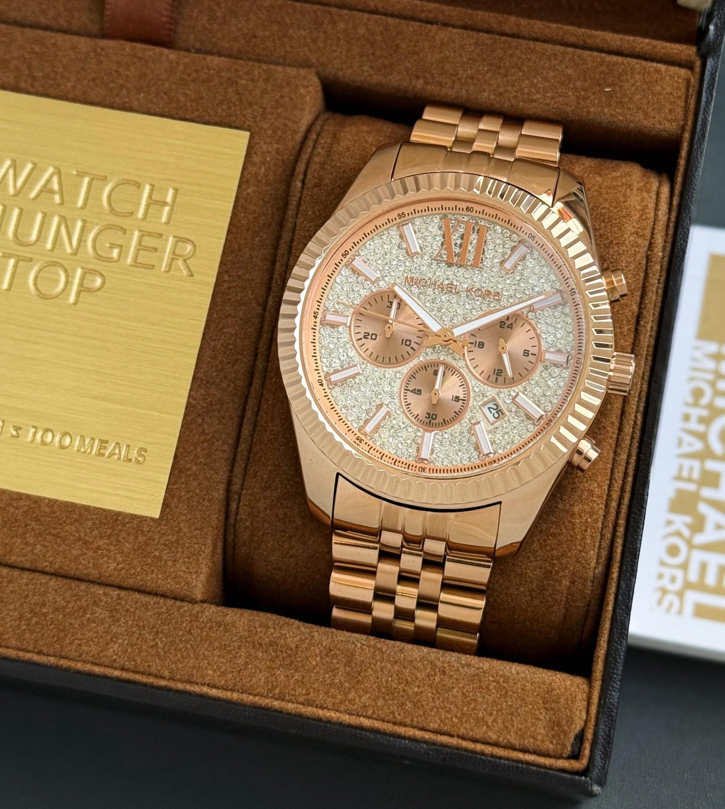 Michael Kors Classic Slim Fit Silver Edition