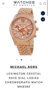 Michael Kors Classic Slim Fit Silver Edition