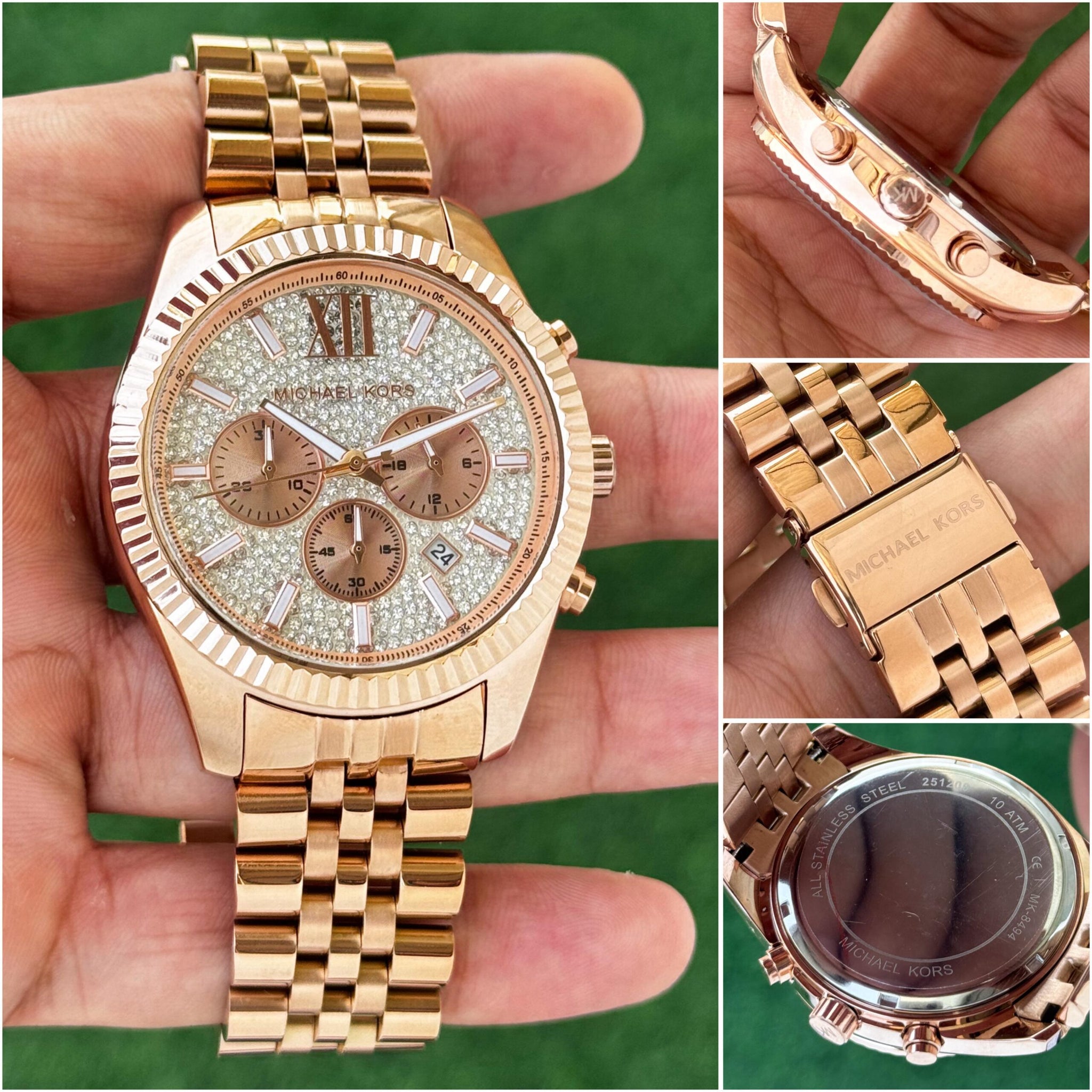 Michael Kors Classic Slim Fit Silver Edition