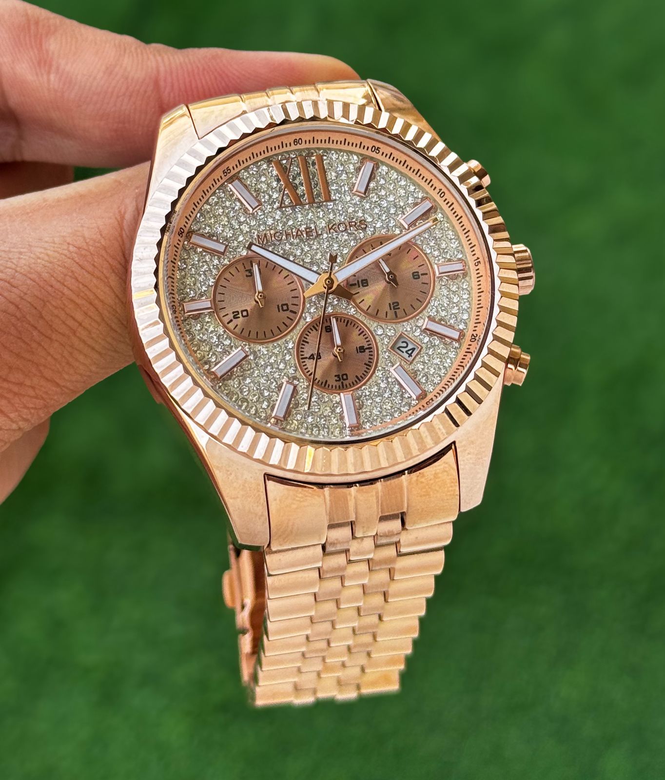 Michael Kors Classic Slim Fit Silver Edition