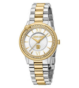 Roberto Cavalli Lucente Analog White Dial