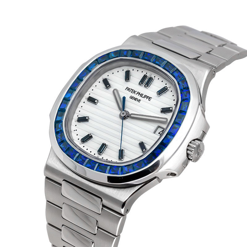 Patek Philippe Nautilus Diamond Silver Edition
