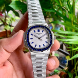 Patek Philippe Nautilus Diamond Silver Edition