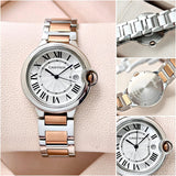 Cartier Ballon Bleu Dual Tone Silver Edition