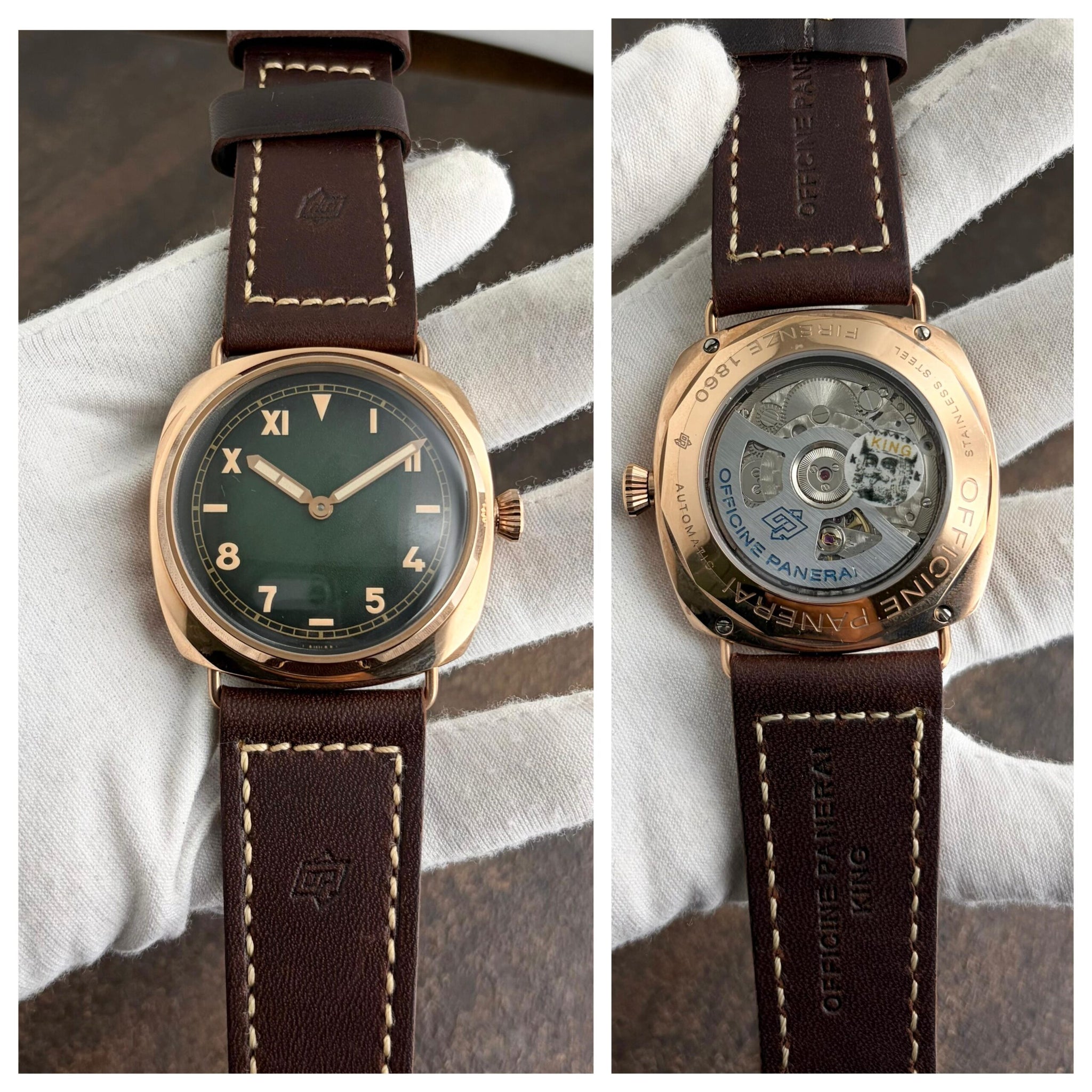 Panerai Luminor Green Dial