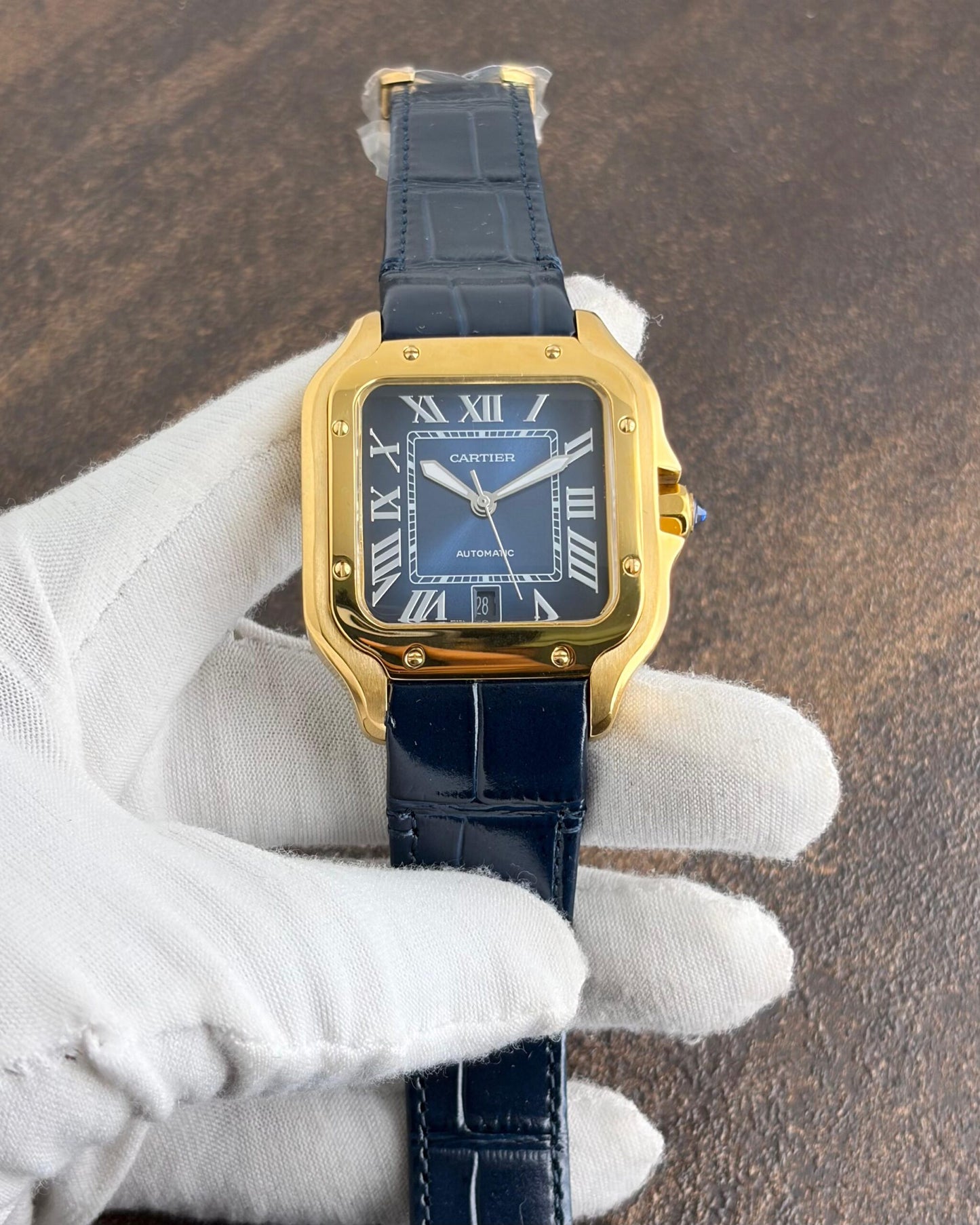 Cartier De Santos Automatic Blue