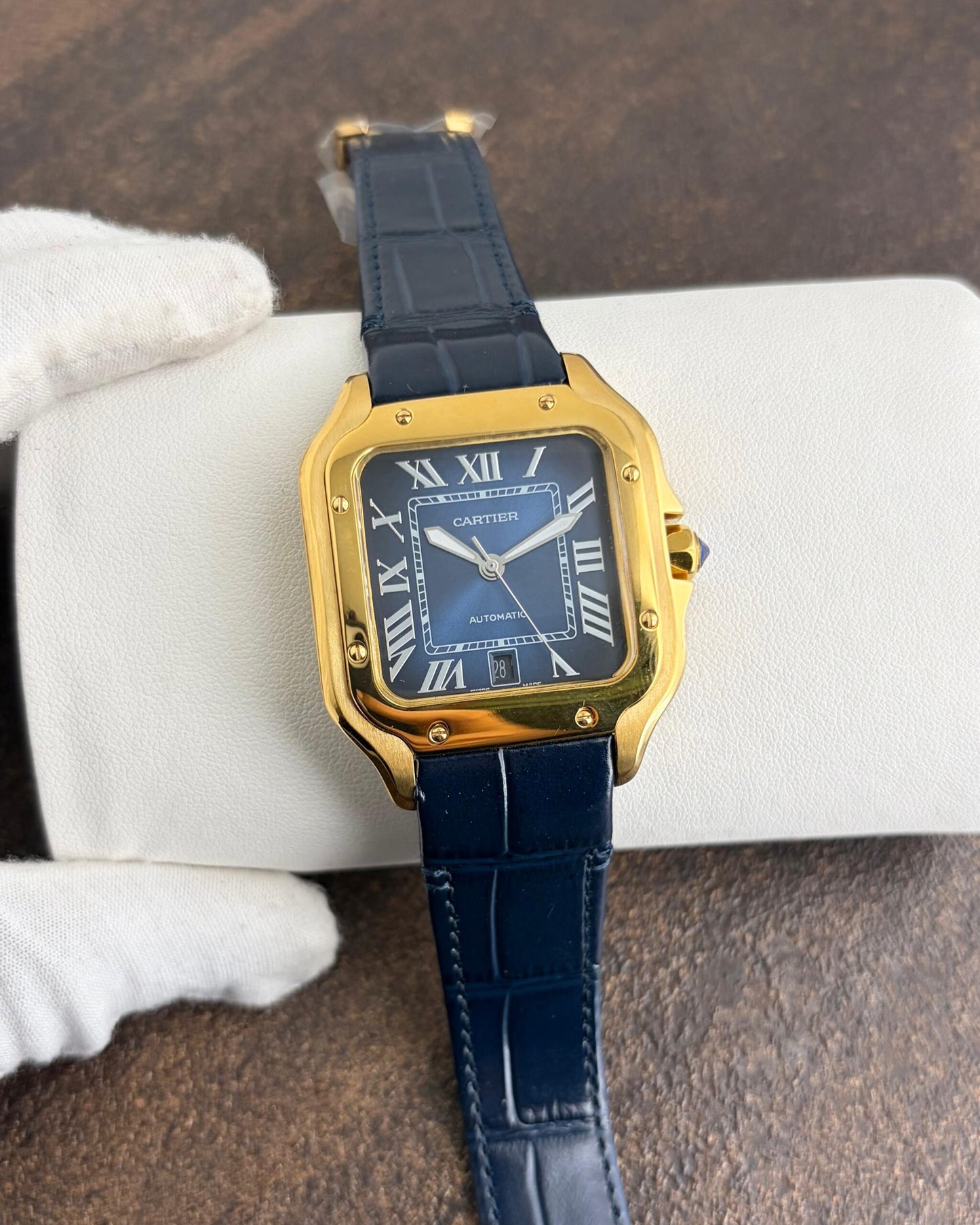 Cartier De Santos Automatic Blue