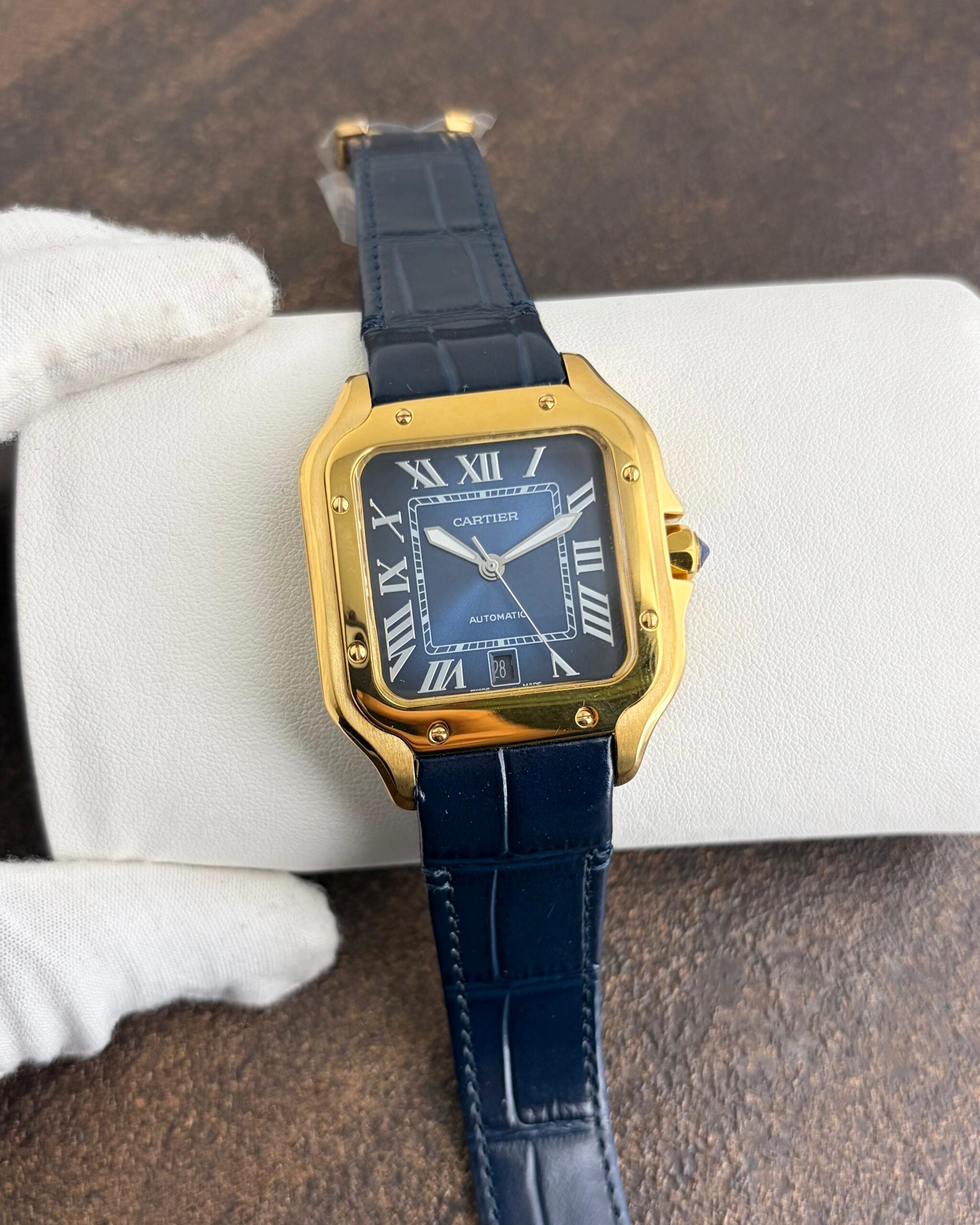 Cartier De Santos Automatic Blue