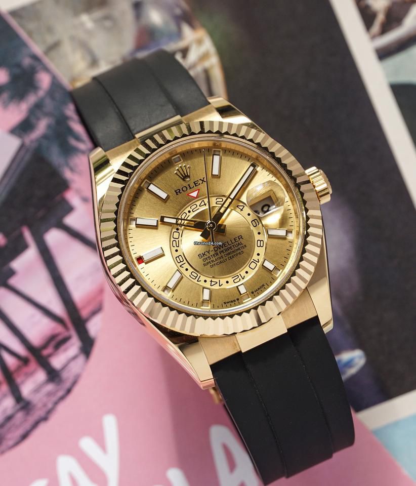 Rolex Sky-Dweller Golden Dial