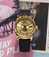 Rolex Sky-Dweller Golden Dial