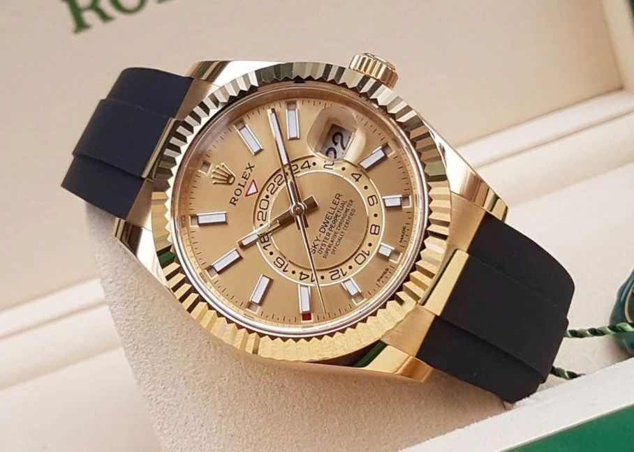 Rolex Sky-Dweller Golden Dial
