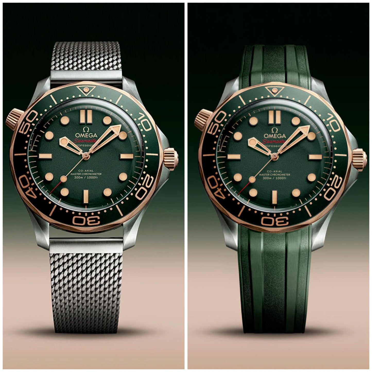 Omega Seamaster Green Ceramic Edition