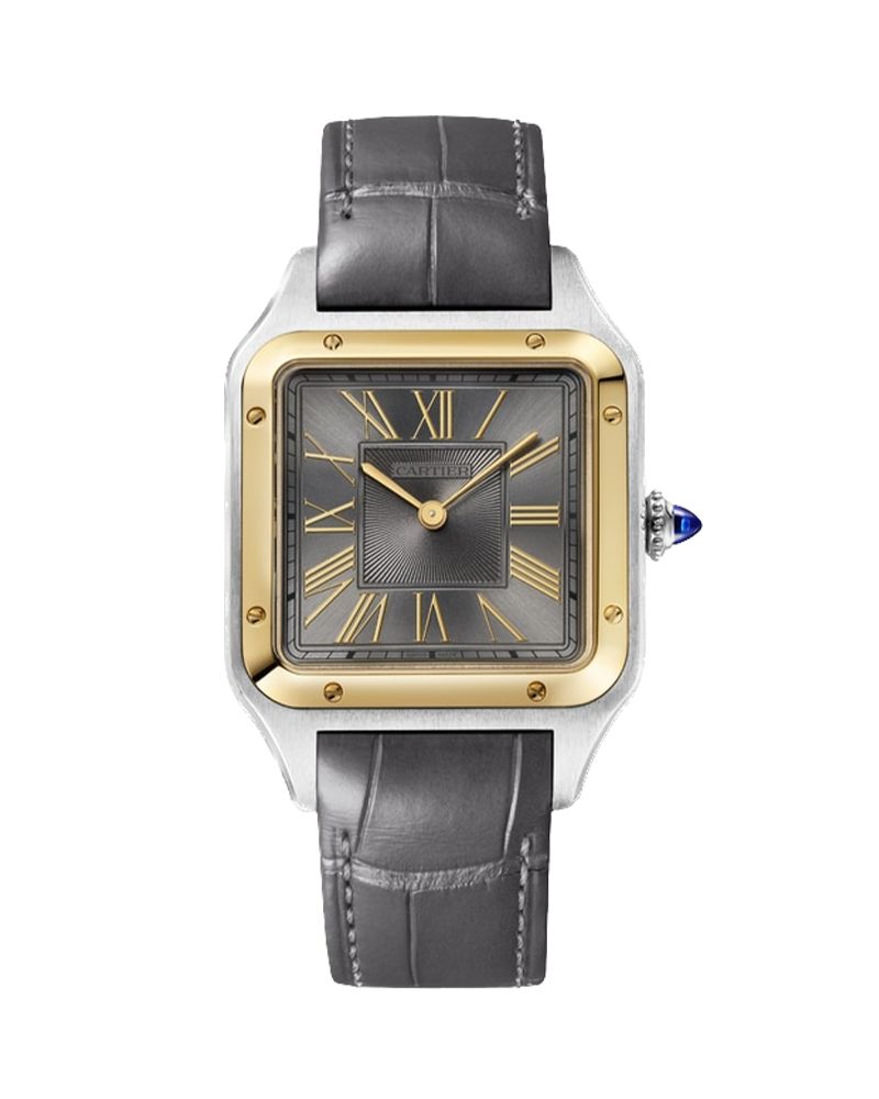 Cartier Santos Dumont Laquer Grey Dial