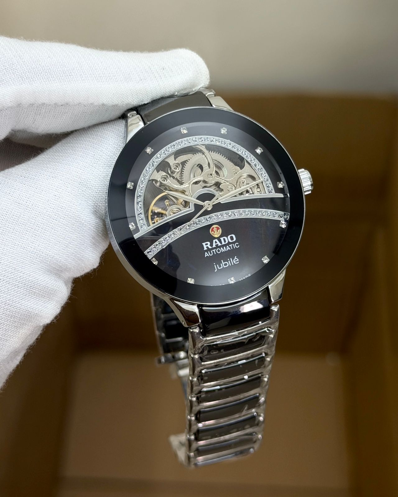 Rado Jubilee Automatic Silver Black Edition