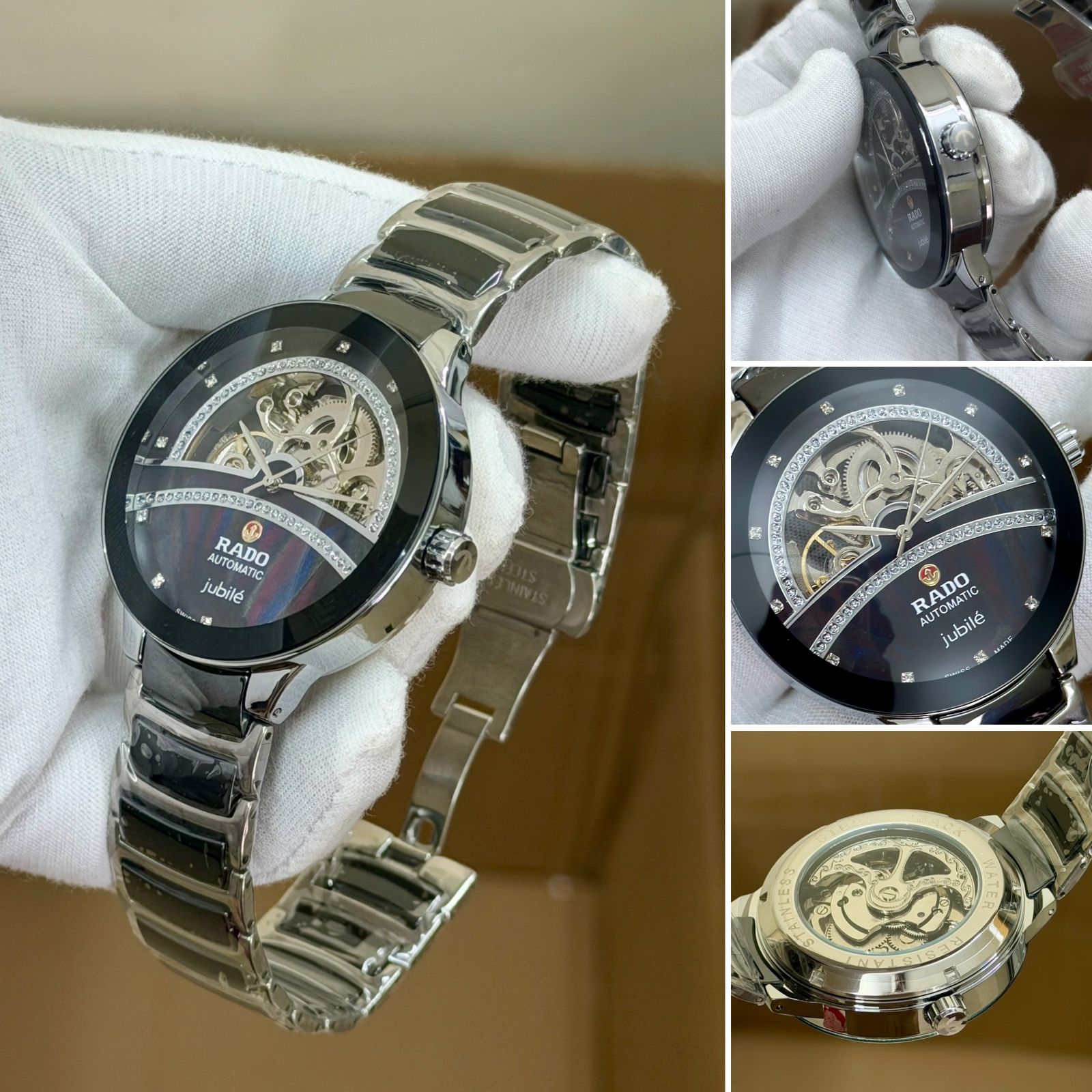 Rado Jubilee Automatic Silver Black Edition