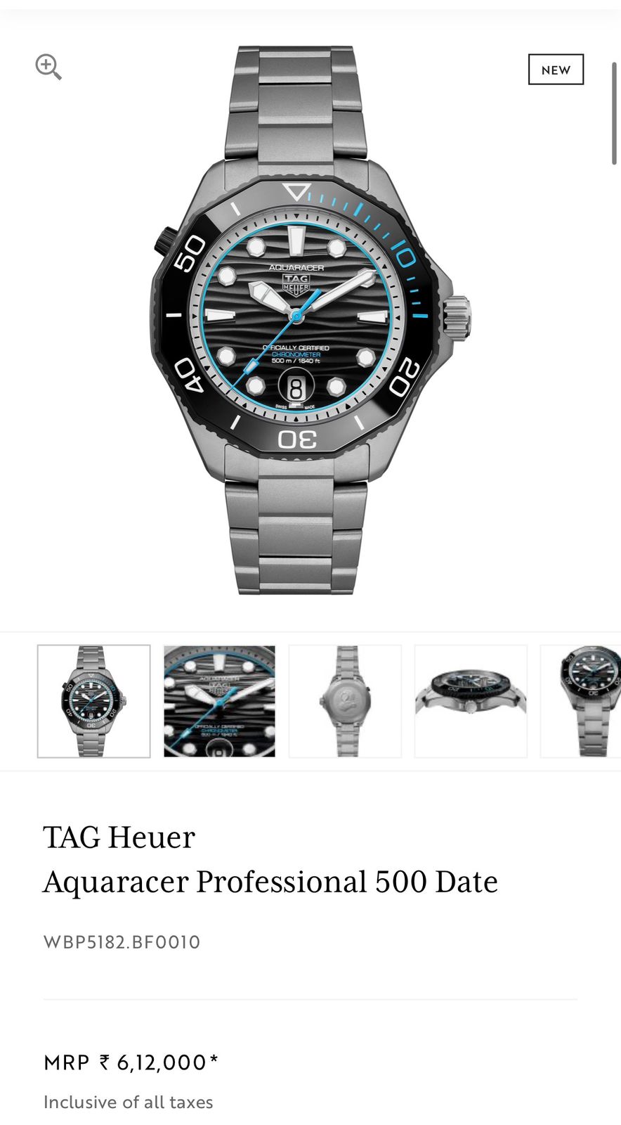 Tag Heuer Aquaracer Professional Black