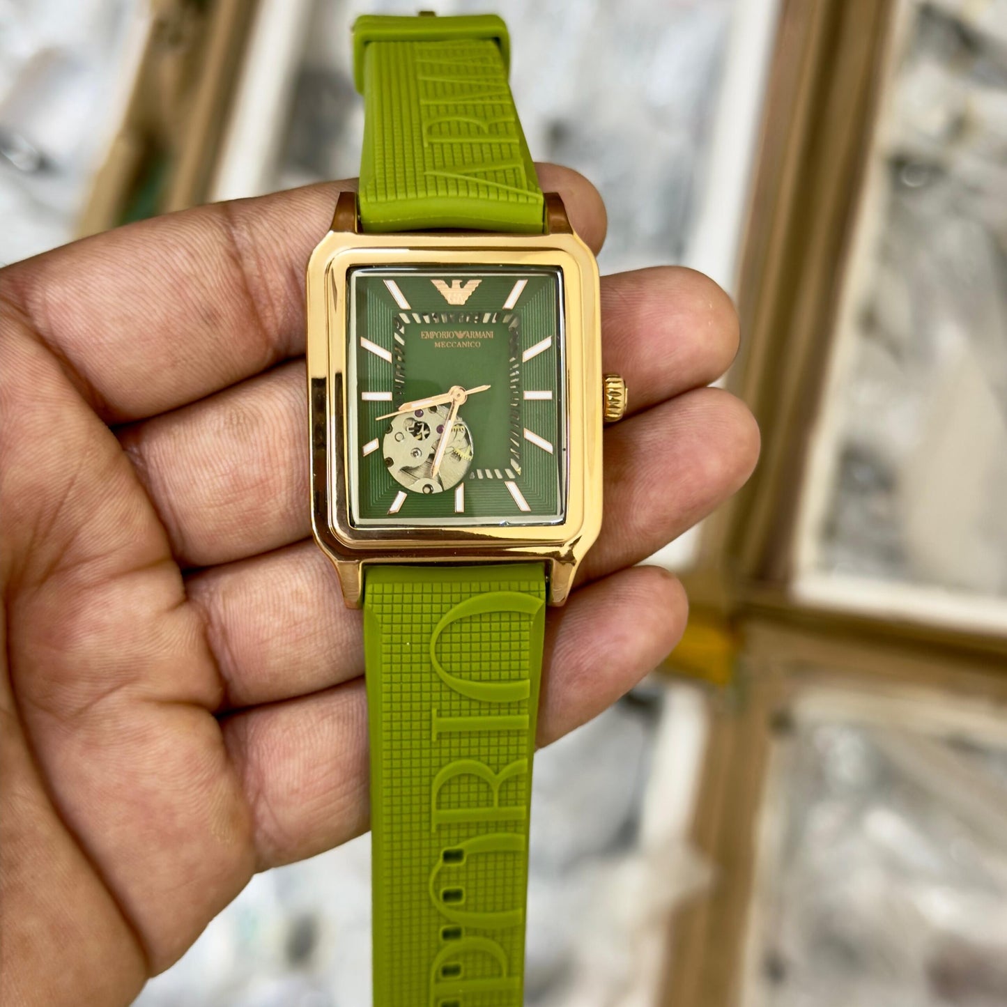 Emporio Armani Modern Automatic Green