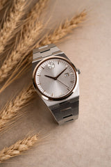 Movado Slim Edge Silver Edition