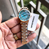 Emporio Armani Slim Blue Dial
