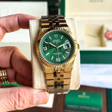 Rolex Land Dweller Green Gold Edition