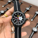 Scuderia Ferrari Race Black Grey Chronograph