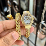 Just Cavalli Twined Coil White Dial